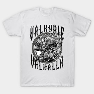 Viking Legends: Valkyrie of Valhalla in Norse Mythology T-Shirt